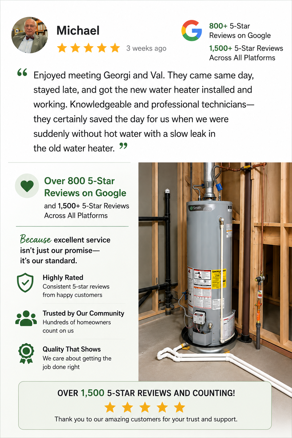 Euro Plumbing customer review