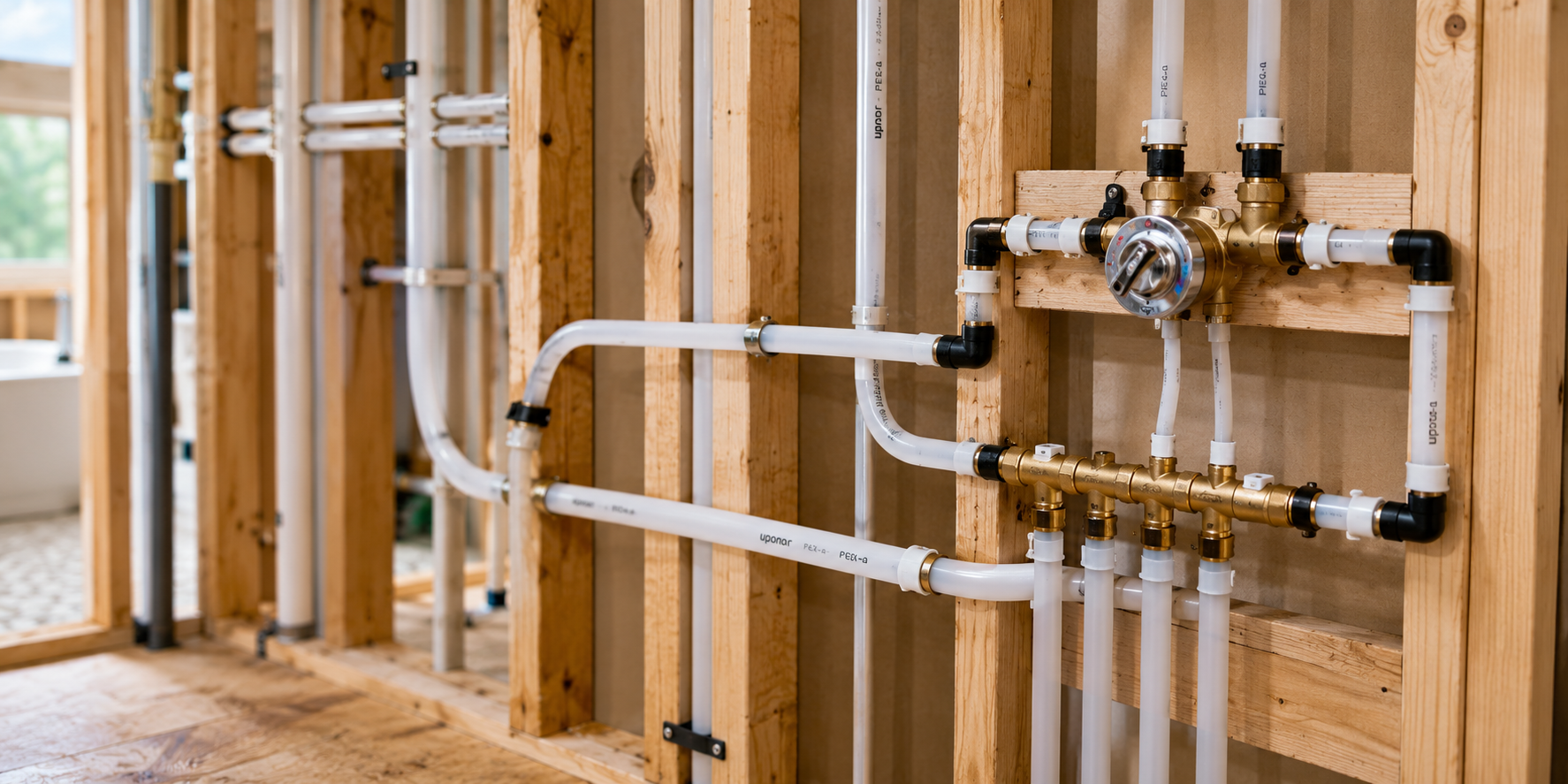 Residential PEX installation